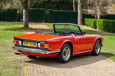 Lot 138 - 1974 Triumph TR6