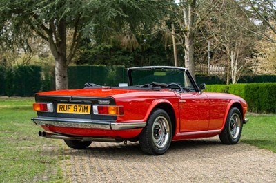 Lot 138 - 1974 Triumph TR6