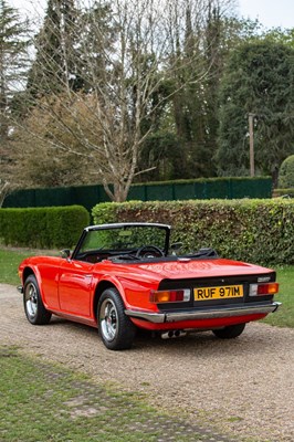 Lot 138 - 1974 Triumph TR6