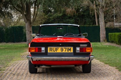 Lot 138 - 1974 Triumph TR6