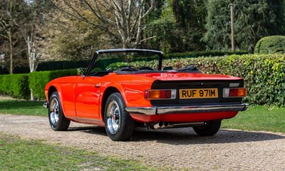 Lot 138 - 1974 Triumph TR6