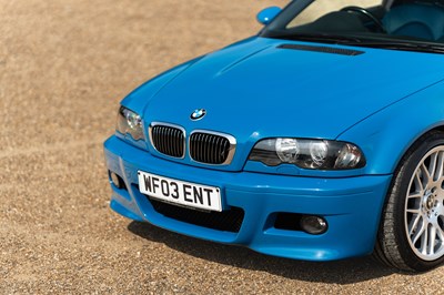 Lot 188 - 2003 BMW M3 E46