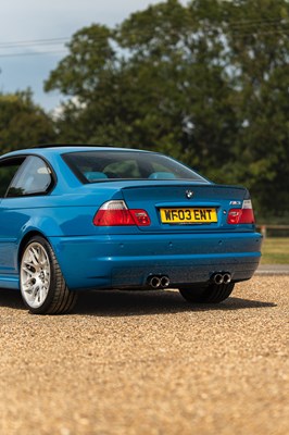 Lot 188 - 2003 BMW M3 E46