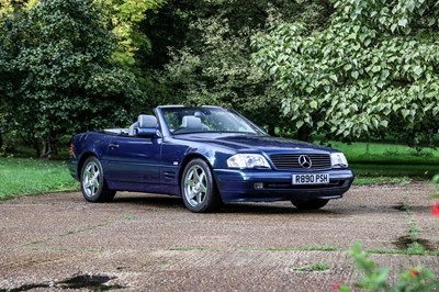 Lot 1998 Mercedes-Benz SL 320 Roadster 40th Anniversary Special Edition