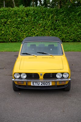 Lot 128 - 1978 Triumph Dolomite Sprint