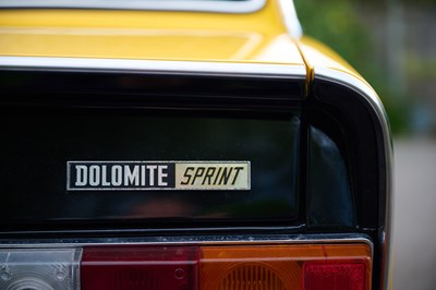 Lot 128 - 1978 Triumph Dolomite Sprint