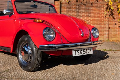 Lot 113 - 1972 Volkswagen Beetle 1302 Convertible *WITHDRAWN*