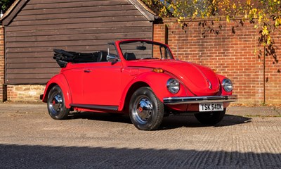 Lot 113 - 1972 Volkswagen Beetle 1302 Convertible