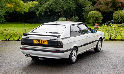 Lot 116 - 1986 Audi Quattro Coupé