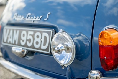 Lot 1966 Austin Mini Cooper S Mk. I (1275cc)