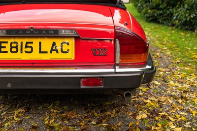 Lot 210 - 1988 Jaguar XJS Convertible