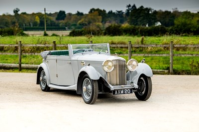 Lot 224 - 1934 Bentley 3 ½ Litre All-Weather Tourer by Barker