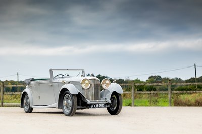 Lot 224 - 1934 Bentley 3 ½ Litre All-Weather Tourer by Barker