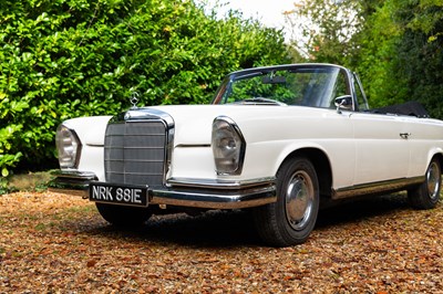 Lot 165 - 1967 Mercedes-Benz 250SE Cabriolet