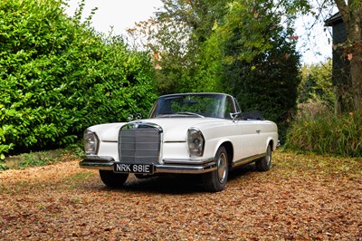 Lot 165 - 1967 Mercedes-Benz 250SE Cabriolet