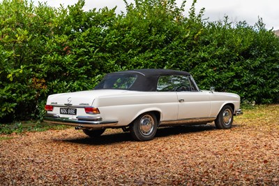 Lot 165 - 1967 Mercedes-Benz 250SE Cabriolet