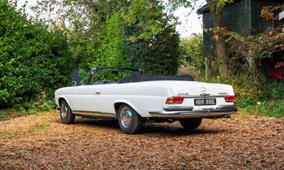 Lot 165 - 1967 Mercedes-Benz 250SE Cabriolet