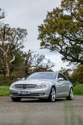 Lot 108 - 2009 Mercedes-Benz CL500