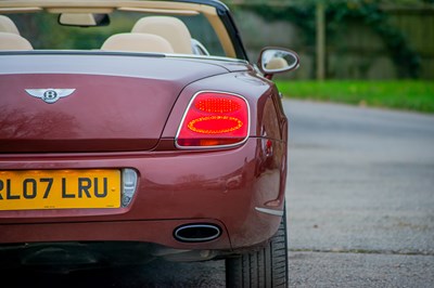 Lot 2007 Bentley Continental GTC