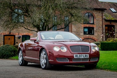 Lot 2007 Bentley Continental GTC