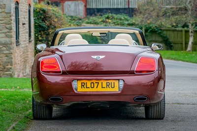 Lot 2007 Bentley Continental GTC