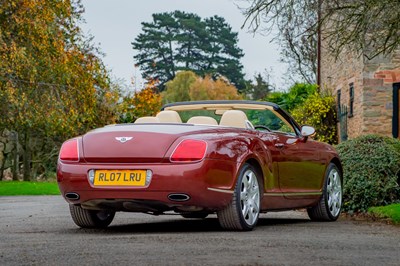 Lot 2007 Bentley Continental GTC