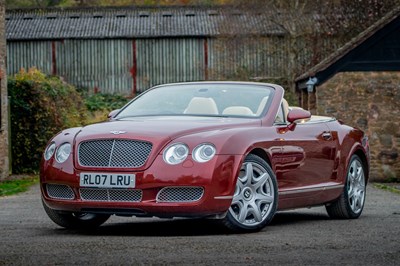 Lot 2007 Bentley Continental GTC