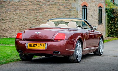 Lot 2007 Bentley Continental GTC