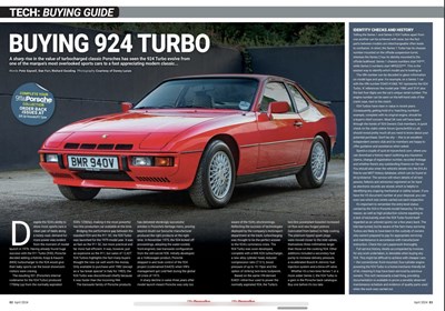 Lot 174 - 1980 Porsche 924 Turbo ‘Official Porsche Classic Restoration’