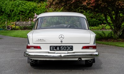 Lot 199 - 1965 Mercedes-Benz 190C Fintail