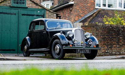 Lot 109 - 1939 Rover 10 Coupé