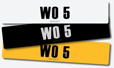 Lot 19W - Registration WO 5