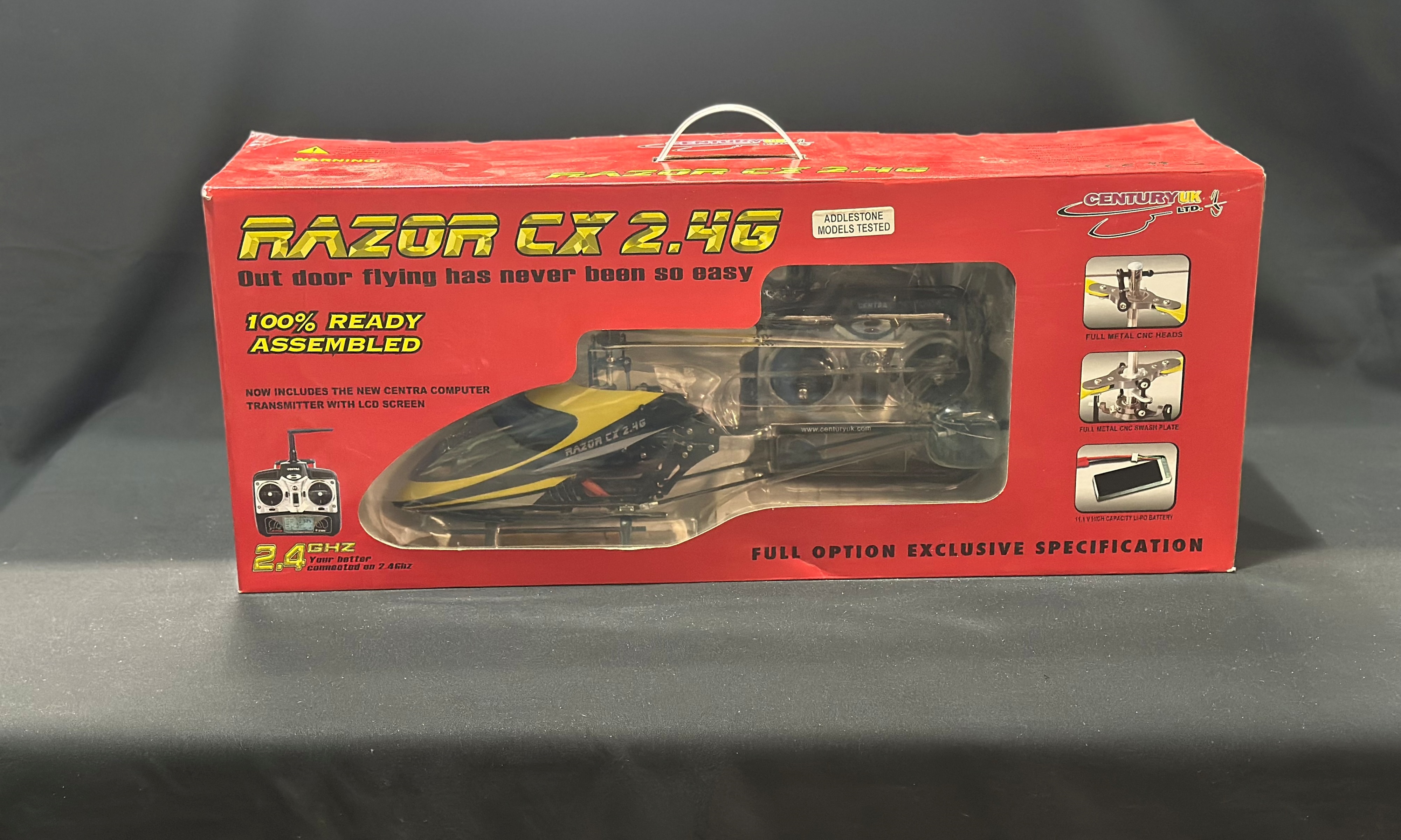 Lot 19 - Razor CX RC Helicopter