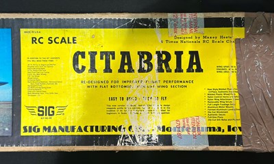 Lot 11 - Vintage Sig R/C plane kit collection