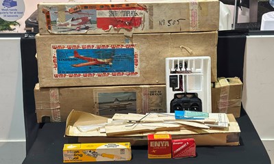 Lot Vintage R/C Plane Collection