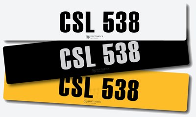 Lot Registration CSL 538