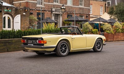 Lot 189 - 1971 Triumph TR6