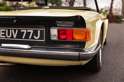 Lot 189 - 1971 Triumph TR6