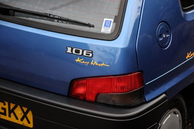 Lot 104 - 1993 Peugeot 106 Key West Special Edition