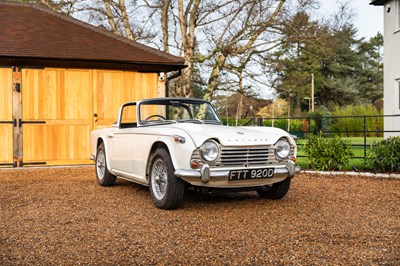 Lot 1966 Triumph TR4A