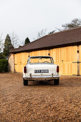 Lot 1966 Triumph TR4A