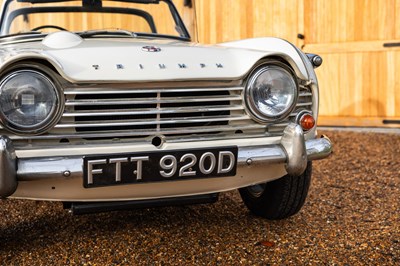 Lot 1966 Triumph TR4A