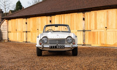 Lot 1966 Triumph TR4A