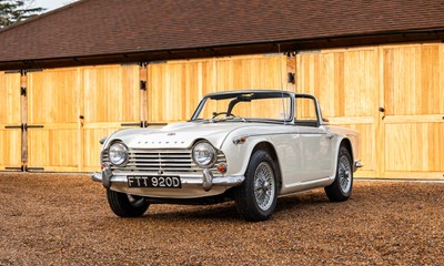 Lot 1966 Triumph TR4A