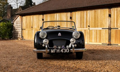 Lot 1954 Triumph TR2 Long door