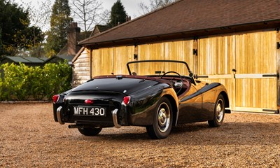 Lot 1954 Triumph TR2 (Long Door)