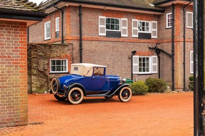 Lot 1930 Ford Model A Cabriolet