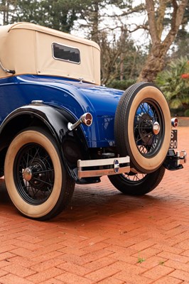 Lot 1930 Ford Model A Cabriolet