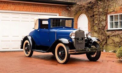 Lot 1930 Ford Model A Cabriolet