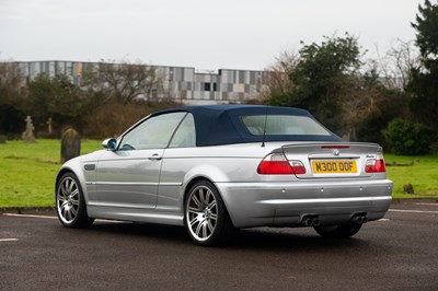 Lot 2003 BMW M3 Convertible